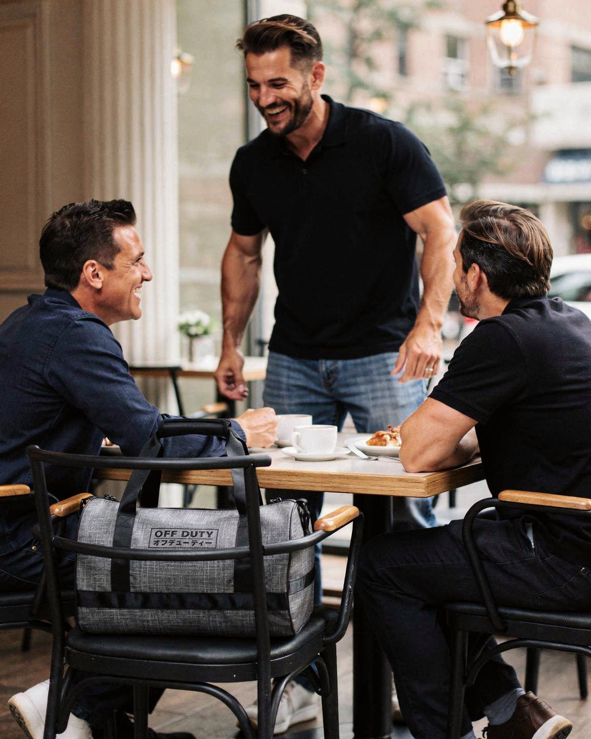 Off Duty Day Trip Gym Bag, brunch with friends