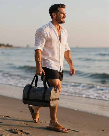 Off Duty Day Trip Gym Bag, beach walk