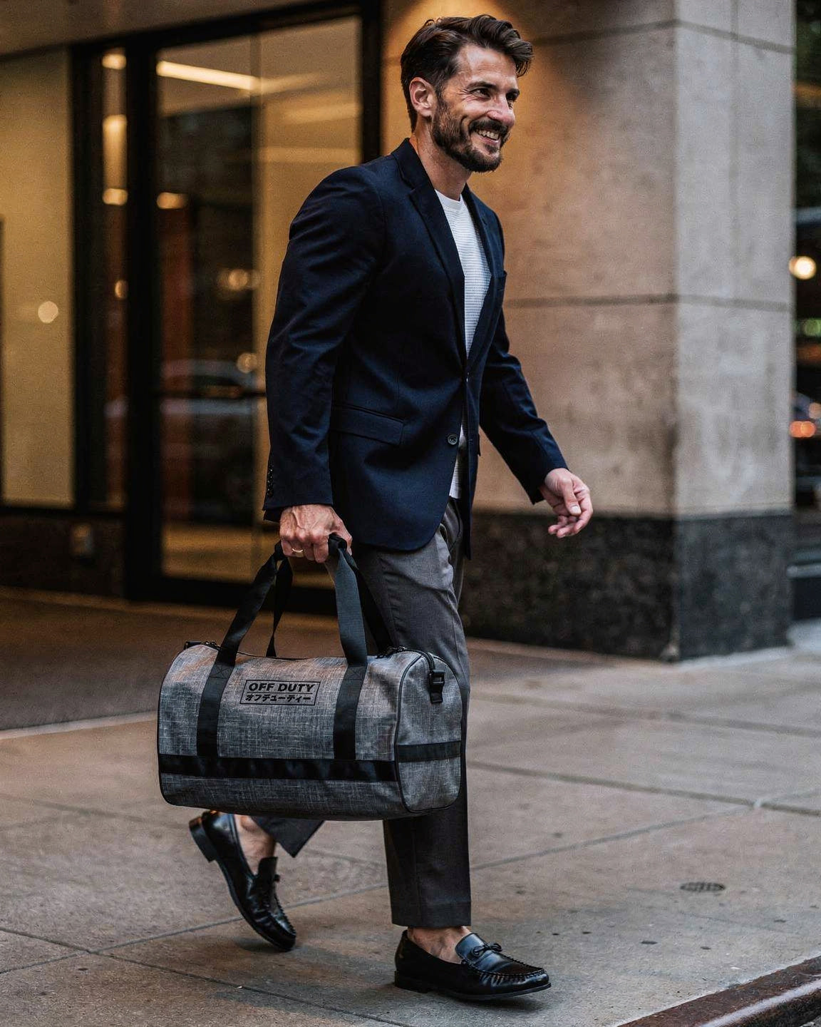 Off Duty Day Trip Gym Bag, leaving work